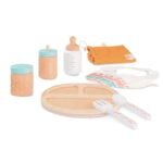 Wooden Doll Feeding Set
